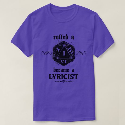 不吉な転がリリスト Tシャツ (デザイン正面)