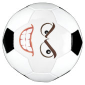 不吉な顔 サッカーボール (回転)
