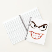 不吉な顔 ノートブック (内部)