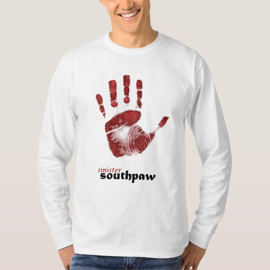 不吉なSouthpaw (ライト) Tシャツ (正面)