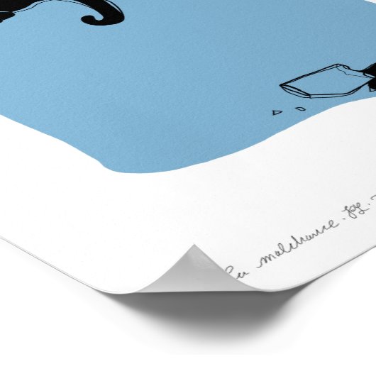 不吉 ポスター (角)