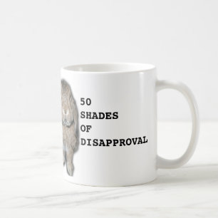 不同意のウサギのマグの50の陰 コーヒーマグカップ