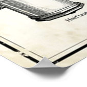 不名誉グリーブ照明油 ポスター (角)