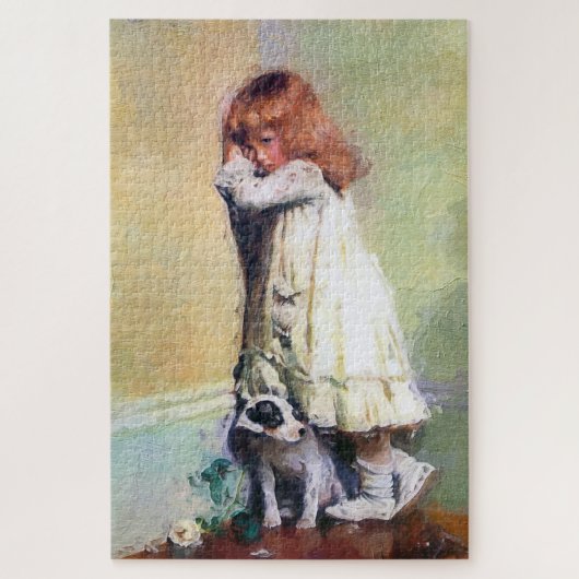 不名誉ヴィンテージ油彩画最高傑作 ジグソーパズル (縦)