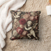 不和の天使 – ゴシック様式バロック クッション (ブランケット)