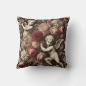 不和の天使 – ゴシック様式バロック クッション (裏面)