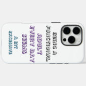 不和の闘いについてのユーモア Case-Mate iPhoneケース (裏面 (横))