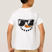 「不器用おもしろいじゃない」バナナの皮まんが Tシャツ (裏面)