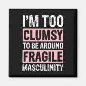 不器用で壊れやすい男のまわりに性になるには1 マグネット (正面)