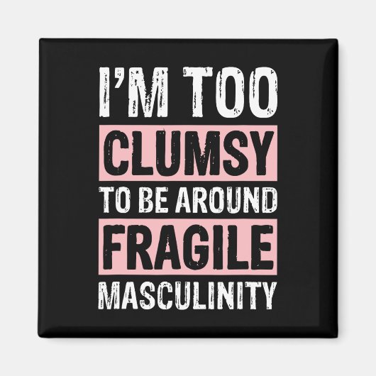 不器用で壊れやすい男のまわりに性になるには1 マグネット (正面)