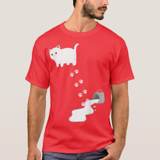 不器用な猫 Tシャツ