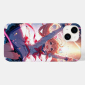 不器用な魔法少女 Case-Mate iPhoneケース (裏面 (横))