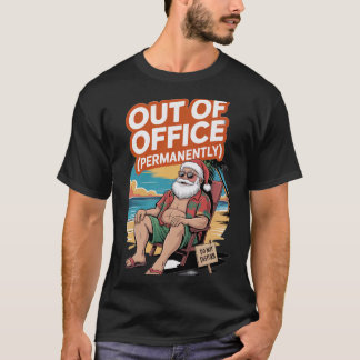 不在のサンタ Tシャツ