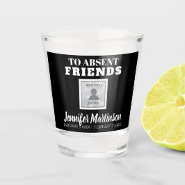 不在の友だちに乾杯 ショットグラス