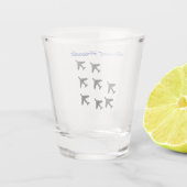 不在の友人 ショットグラス (裏面)