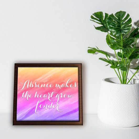 不在はハート勇気付けられるポスター ポスター