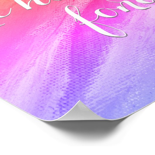 不在はハート勇気付けられるポスター ポスター (角)