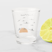 不在フレンズF4Uコルセア ショットグラス (裏面)