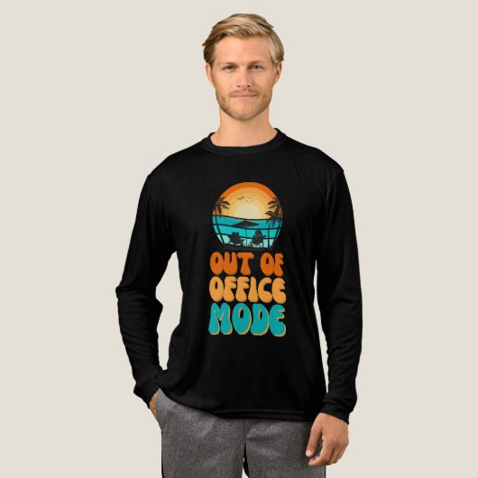 不在モード トライブレンドTシャツ (正面全体)