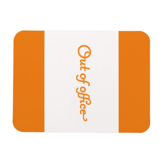 不在休暇作業過負荷式U マグネット (横)