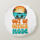 不在時モード ラウンドクッション (裏面)