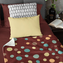 不均一な散乱水玉模様ベクトルシームレスパターン シェルパブランケット