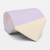 不均一ストライプな – パステルピンク、黄、紫 ネクタイ (ロール)