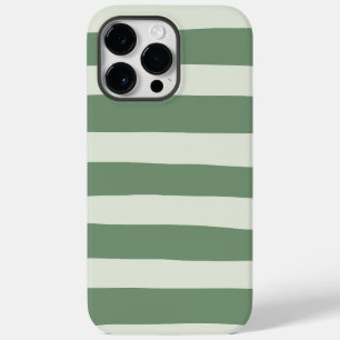 不均一ストライプな – 緑 Case-Mate iPhone 14 PRO MAXケース