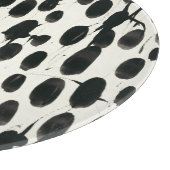 不変I |の黒い水彩画 カッティングボード (角)