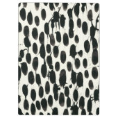 不変I |黒い水色 クリップボード (裏面)