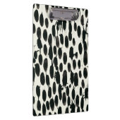 不変I |黒い水色 クリップボード (右)