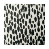 不変I |黒い水色 タイル (正面)