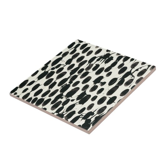 不変I |黒い水色 タイル (側面)