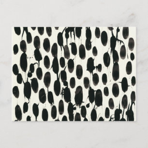 不変I  黒い水色 ポストカード