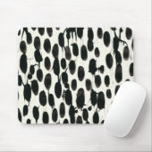 不変I |黒い水色 マウスパッド (マウス)