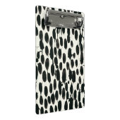 不変I |黒い水色 ミニクリップボード (アングル)