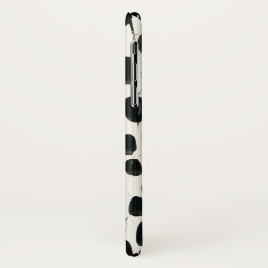 不変I |黒い水色 Case-Mate iPhoneケース (裏面/左)