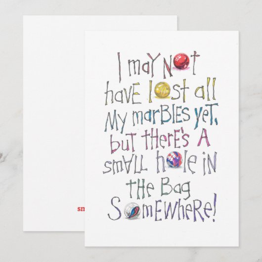 不失った正 ノートカード (正面/裏面)