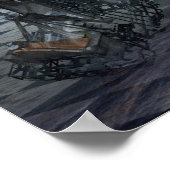 不失った調和美しい ポスター (角)