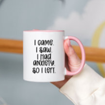 不安おもしろいトレンディータイポグラフィツートーンコーヒー