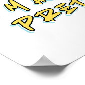 不安おもしろい引用文 ポスター (角)