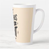 不安だけどイケてる カフェラテマグ (右)
