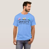 不安とうまく付き合える 不安ギフト Tシャツ (正面フル)