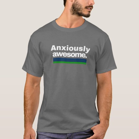 不安なほど最高 Tシャツ (正面)