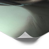 不安なスマイル2.1 - A.I.ポスター ポスター (角)