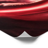 不安なスマイル4b - A.I.ポスター ポスター (角)