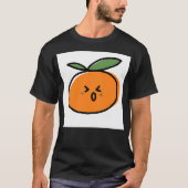 不安なタンジェリン Tシャツ (正面)