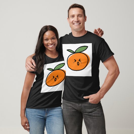 不安なタンジェリン Tシャツ (ユニセックス)