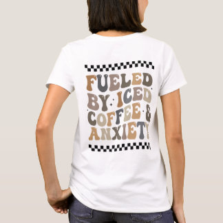 不安なメンタルヘルスの贈り物に刺激される Tシャツ