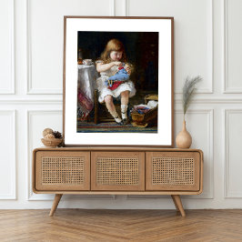 不安な小さな母親 ポスター